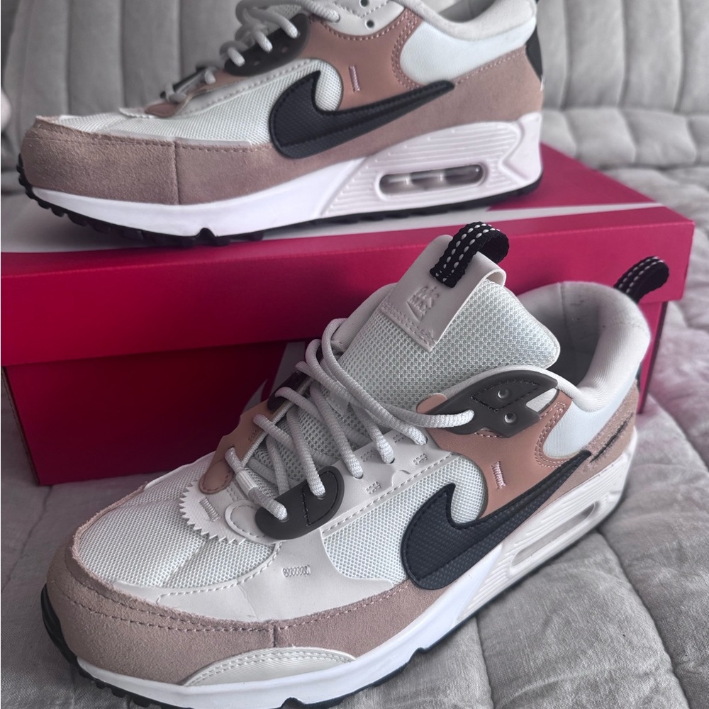 Nike Women’s Air Max 90 Futura Sneakers - Picture 2 of 9